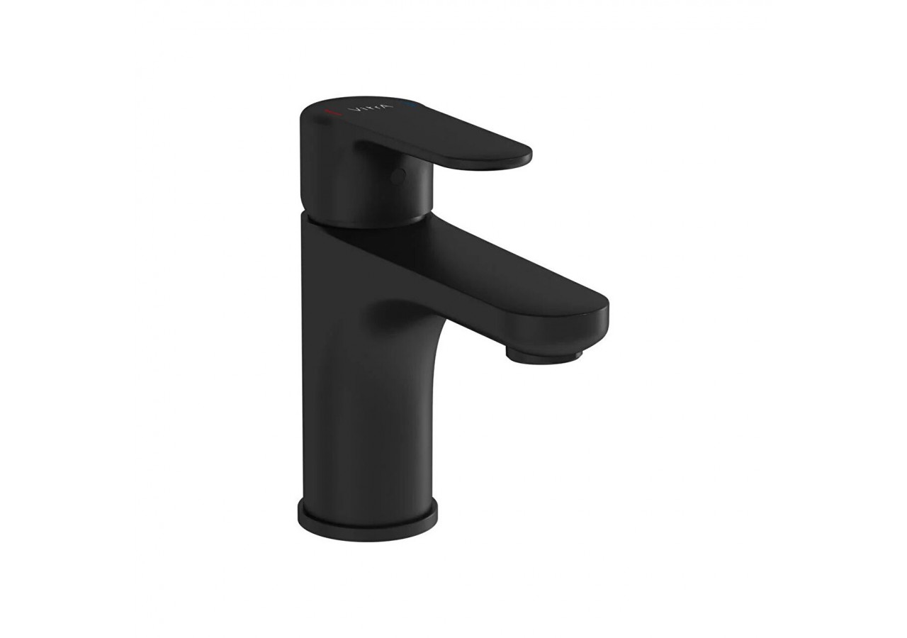 Root Round, Mitigeur de lavabo, cartouche C3, noir mat - A4270536ENG - Vitra