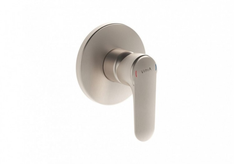 Root Round Mitigeur de douche encastré (partie visible), nickel brossé - A4272834EXP - Vitra