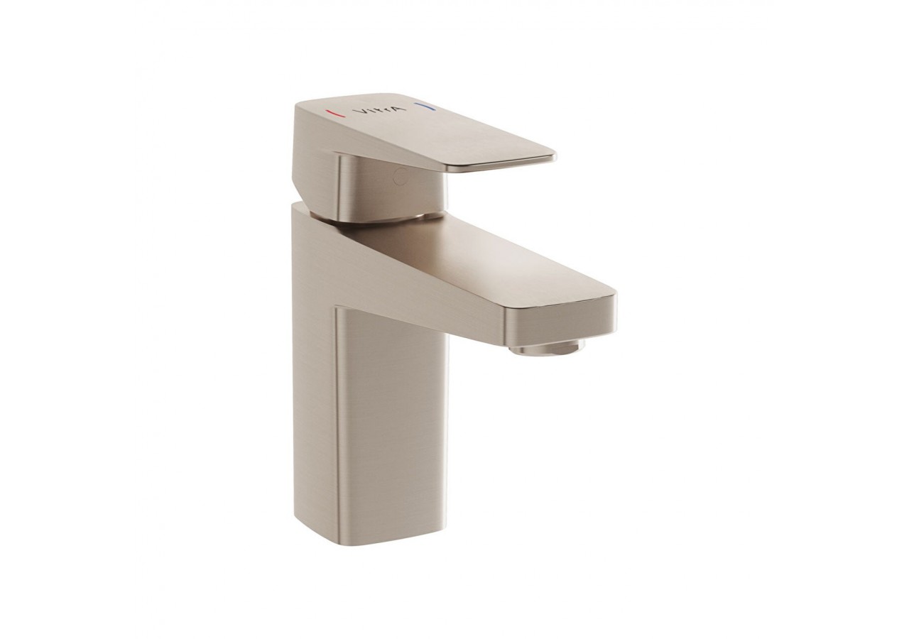 Root Square, Mitigeur de lavabo, cartouche C3, nickel brossé - A4273234ENG - Vitra