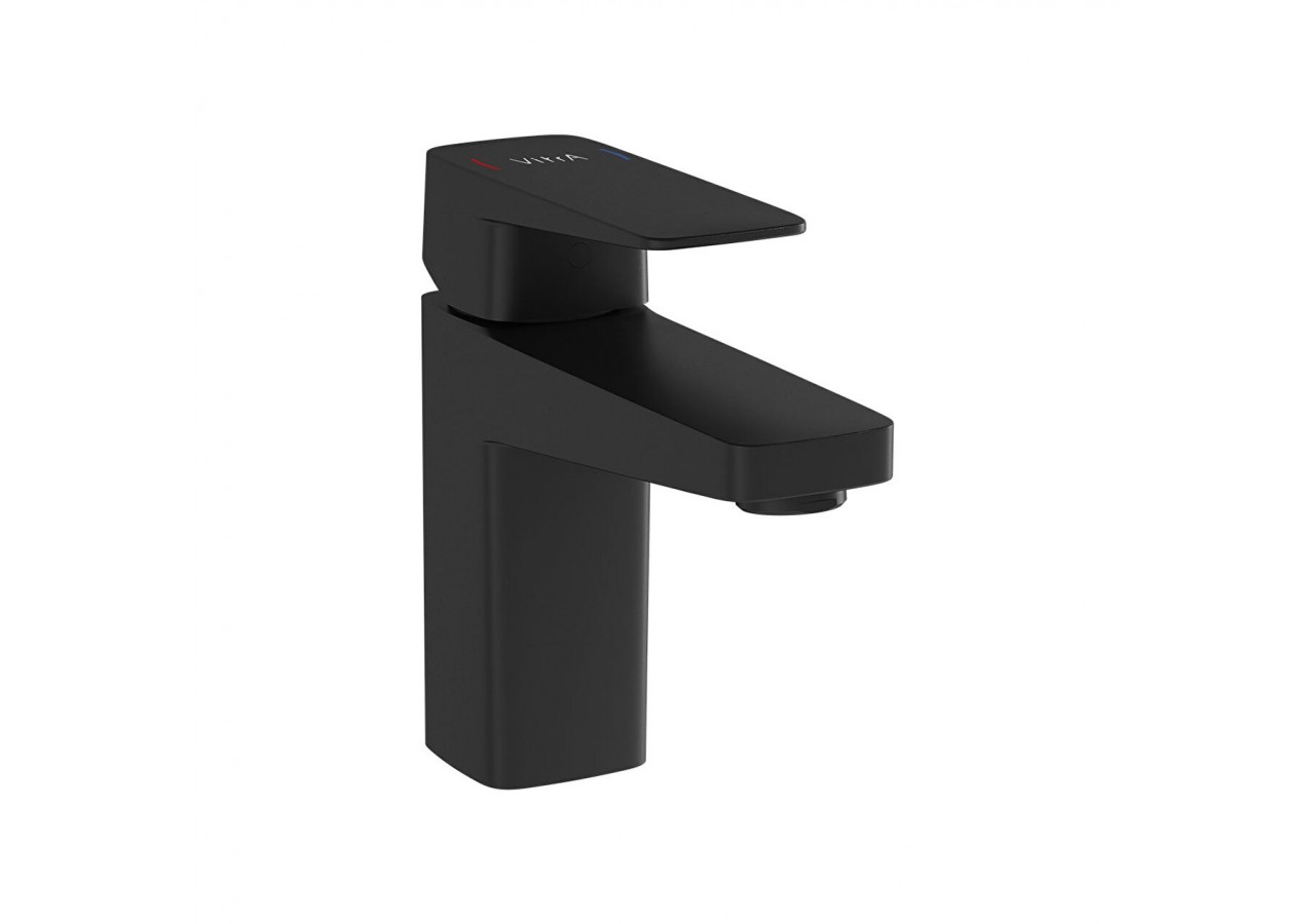 Root Square, Mitigeur de lavabo, cartouche C3, noir mat - A4273236ENG - Vitra