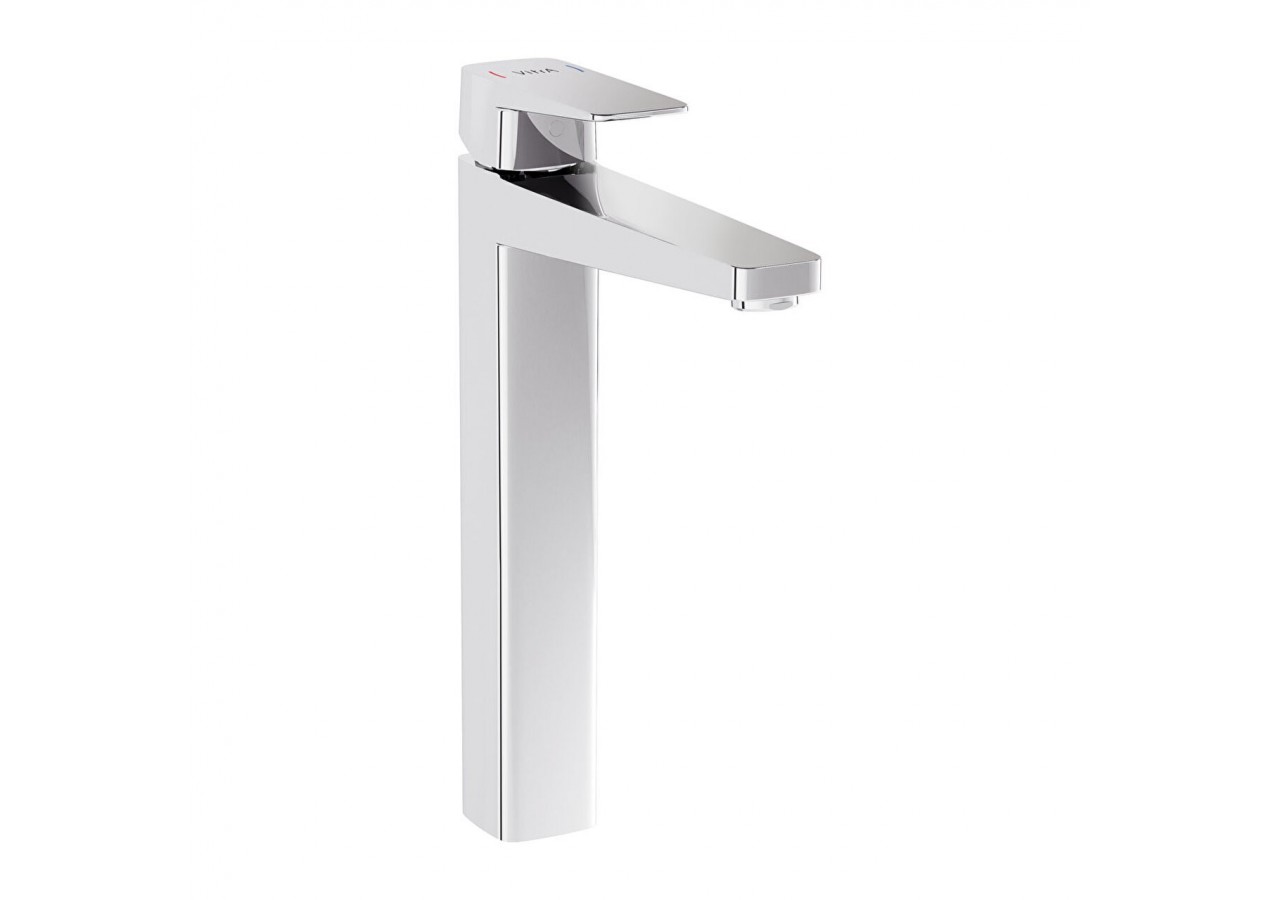 Root Square Mitigeur de lavabo XL, cartouche C3, chromé - A42733ENG - Vitra