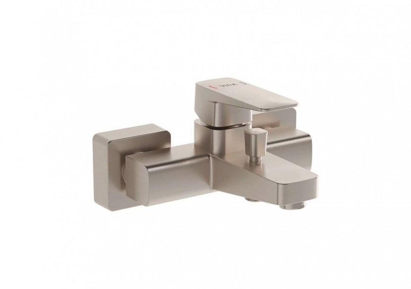 Root Square, Mitigeur Bain/Douche, nickel brossé - A4273734EKF - Vitra