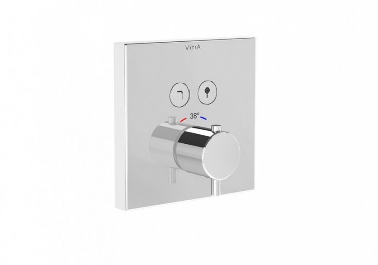 Mitigeur Aquacontrol thermostatique bain/douche encastré -A42746EXP-Vitra