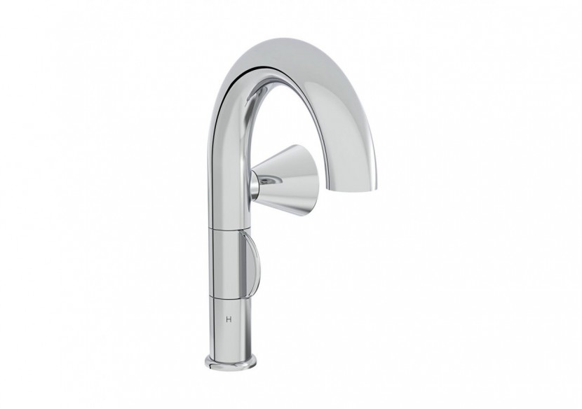 Liquid Mitigeur lavabo côté droit, Chromé Chromé - A42749 - Vitra