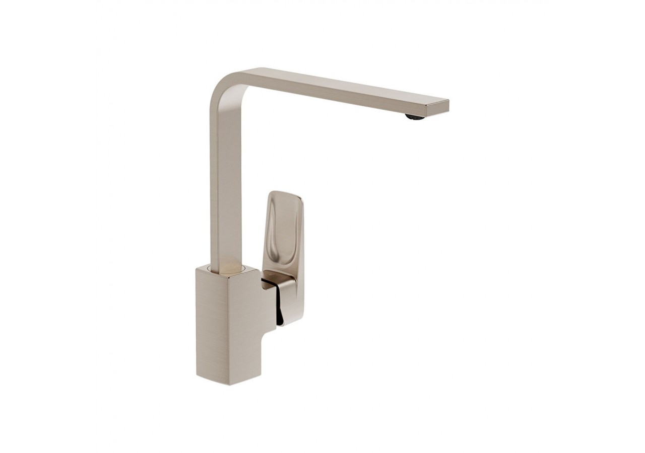 Root Square Mitigeur d'évier, cartouche C3, nickel brossé