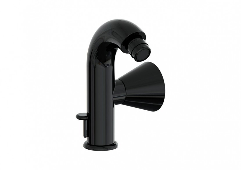 Liquid Mitigeur bidet côté droit, Noir brillant - A4275839 - Vitra