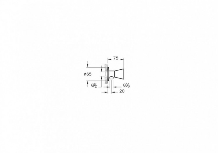 Liquid Robinet d’intervalle Chromé - A42759 - Vitra 2