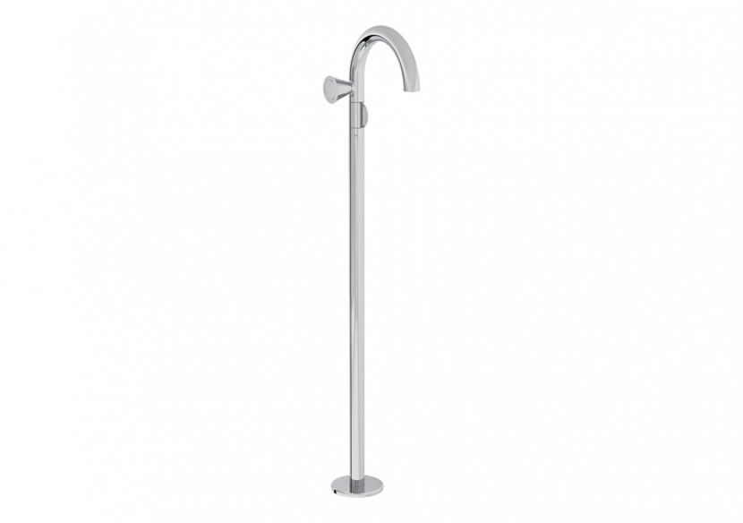 Liquid Mitigeur lavabo sur pied côté gauche, Chromé Chromé - A42776 - Vitra