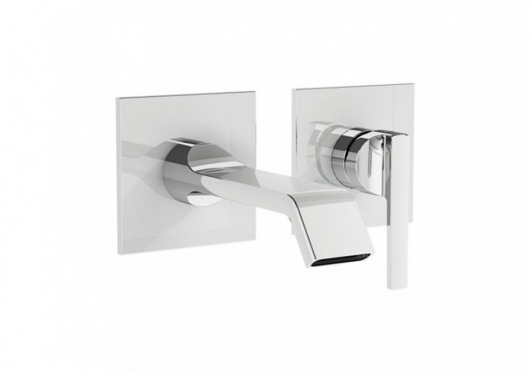 Mitigeur de lavabo encastré, avec tirette_Chromé - A42782 - Vitra