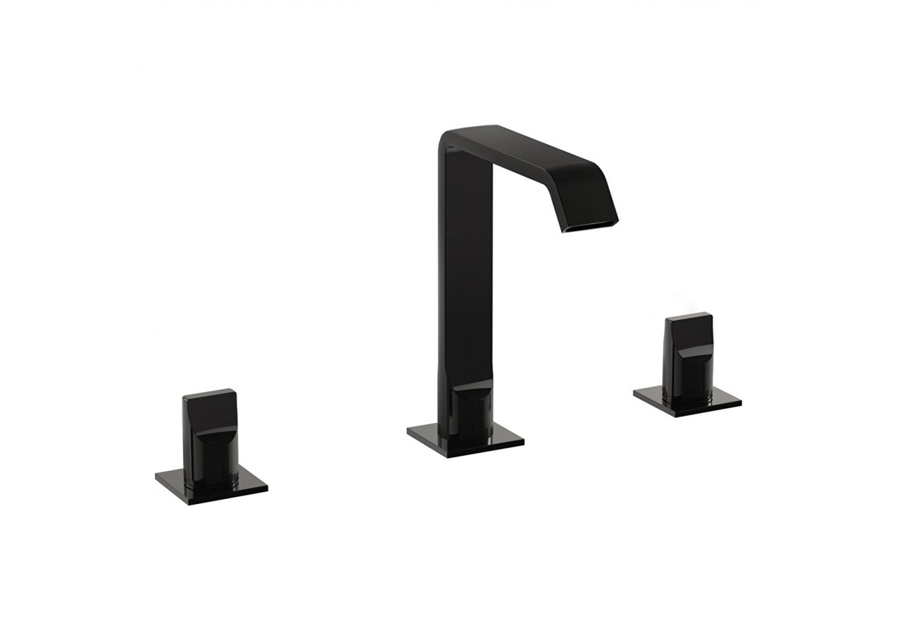 Mitigeur de lavabo 3 trous_Noir brillant - A4278439 - Vitra
