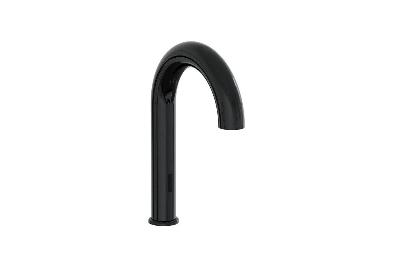 Liquid Mitigeur lavabo sans contact (Alimentation secteur - Double entrée d’eau) Noir brillant - A4278839 - Vitra