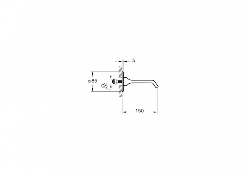 Bec de remplissage_Chromé - A42831 - Vitra