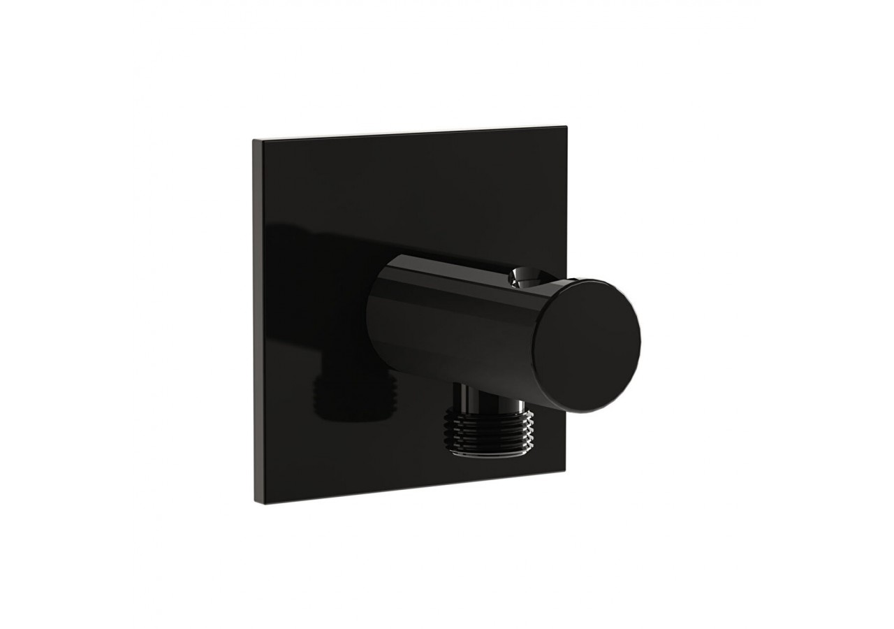 Sortie de douchette à encastrer_Noir brillant - A4283239 - Vitra