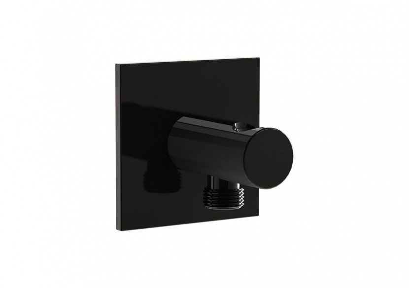 Sortie de douchette à encastrer_Noir brillant - A4283239 - Vitra