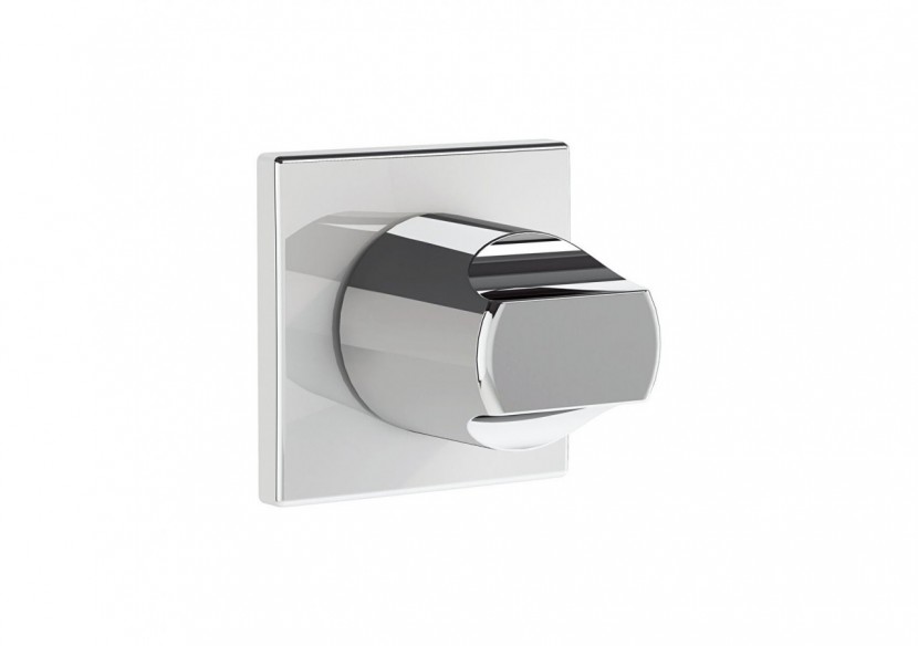 Robinet d’arrêt, façade à encastrer 3 voies (pour V-Box A42806, non inclus)_ Chromé - A42872 - Vitra