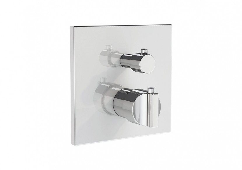 Mitigeur thermostatique de douche à encastrer_Chromé - A42874 - Vitra