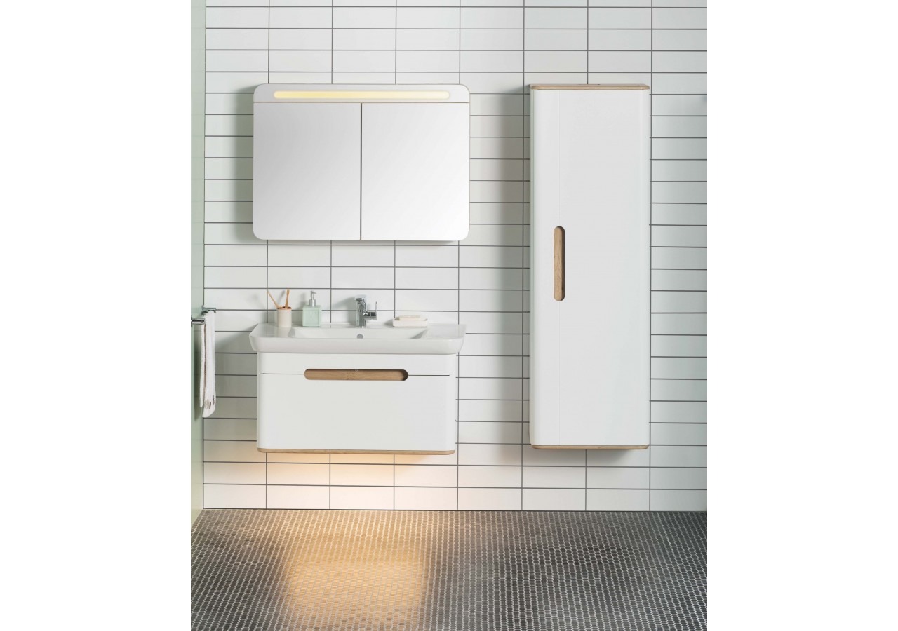 Sento colonne,40cm, blanc mat, 2 portes, charnière à droite - 60848 - Vitra