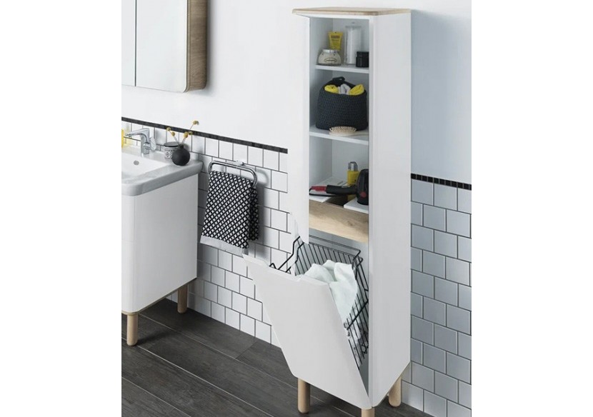 Sento colonne,40cm, blanc mat, 2 portes, charnière à gauche - 60860 - Vitra