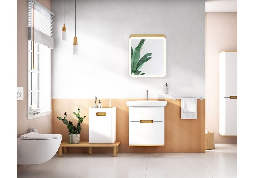 Sento armoire mi-haute,40cm, blanc mat, 1 porte, charnière à gauche - 60882 - Vitra