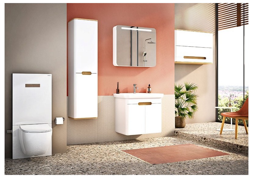 Sento module supérieur, 105cm, blanc mat, 1 tiroir intérieur - 60885 - Vitra