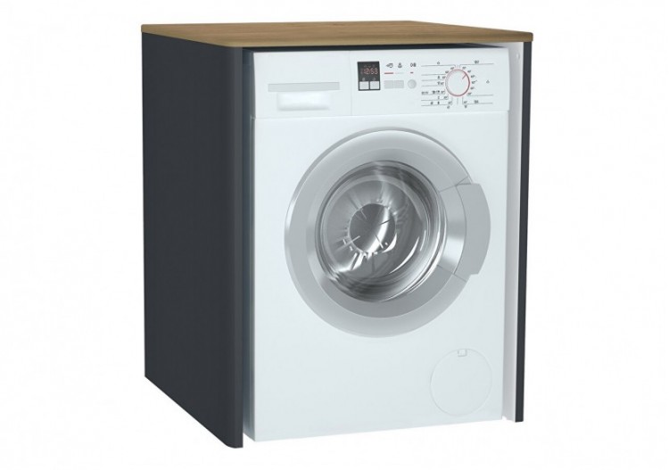 Sento unité lave-linge, 70 cm, sans corbeille à linge, anthracite mat - 61522 - Vitra