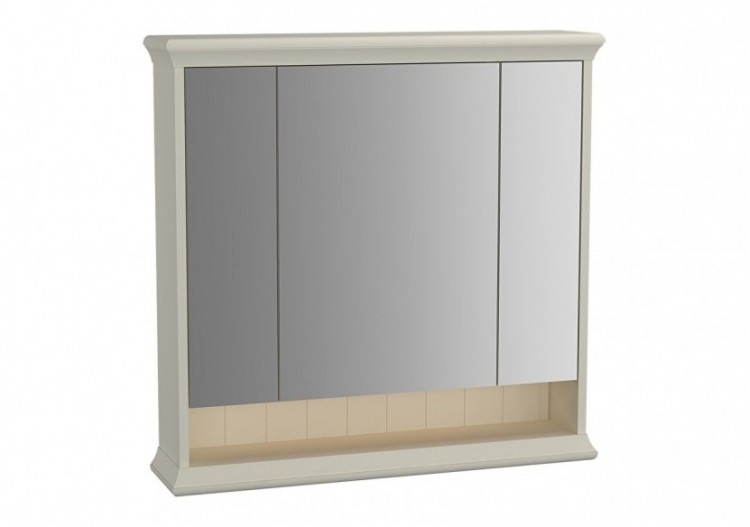 Valarte armoire de toilette, 80 cm, ivoire mat - 62233 - Vitra