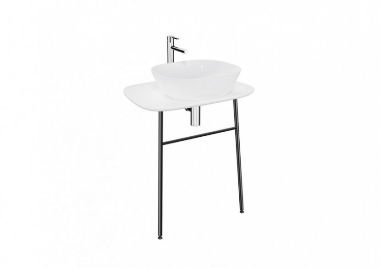 Plural console murale haute pour vasque, blanc, 68,5 cm - 62565 - Vitra