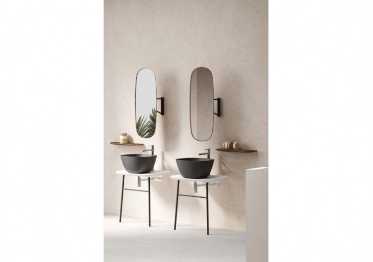 Plural console murale haute pour vasque, blanc, 68,5 cm - 62565 - Vitra 2