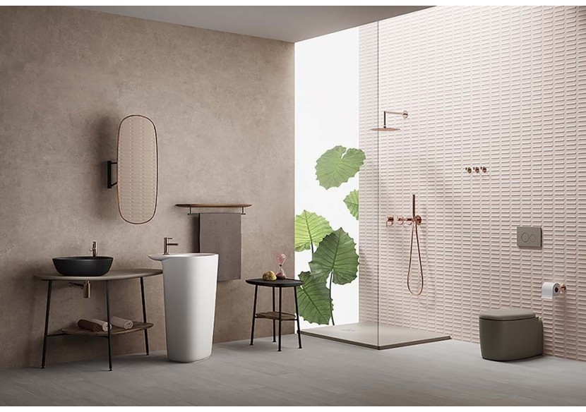 Plural table avec console en céramique, noir mat, 56,5 cm - 64066 - Vitra