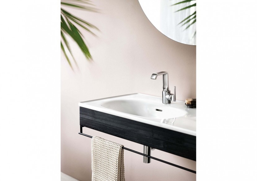 Equal plan cér. asym., panneau en bois et porte-serv., chêne noir str., 100cm - 64088 - Vitra Equal plan cér. asym., panneau en bois et porte-serv., chêne noir str., 100cm - 64088 - Vitra