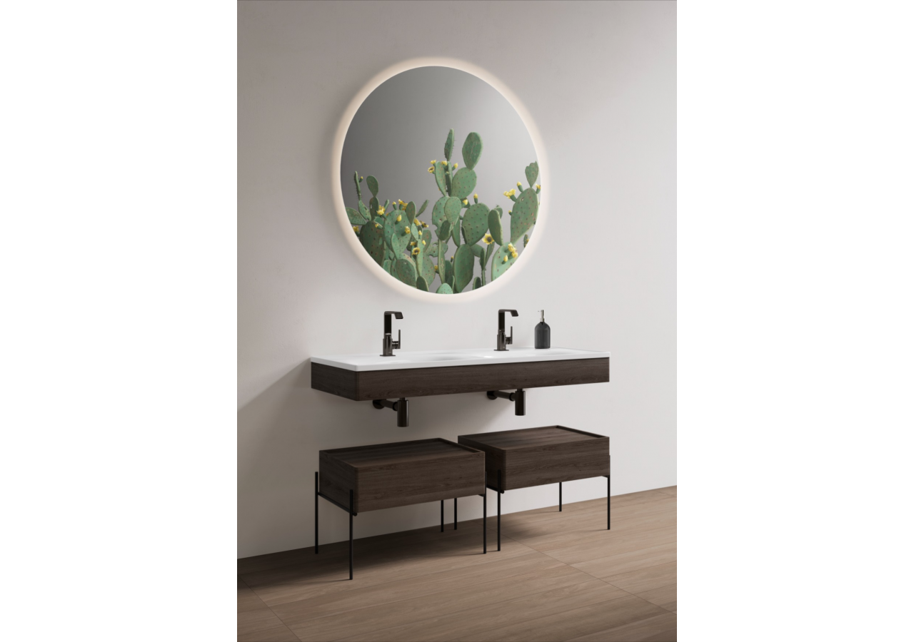 Equal armoire basse, 80 cm, orme - 64110 - Vitra