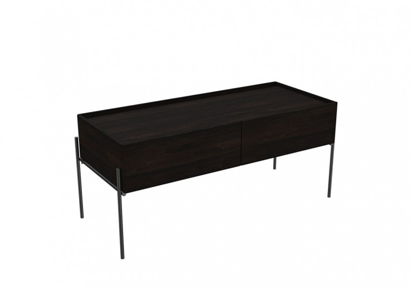 Equal armoire basse, 100 cm, orme - 64112 - Vitra