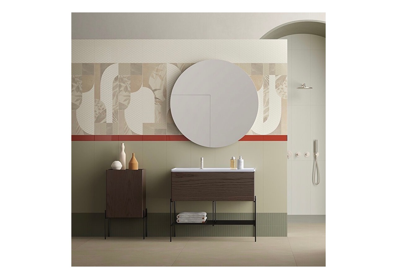 Equal armoire mi-haute, 45 cm, orme, gauche - 64117 - Vitra