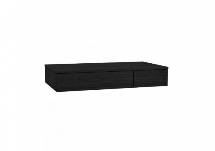 Origin module complémentaire avec tiroir, 90 cm, chêne noir structure, gauche - 65701 - Vitra