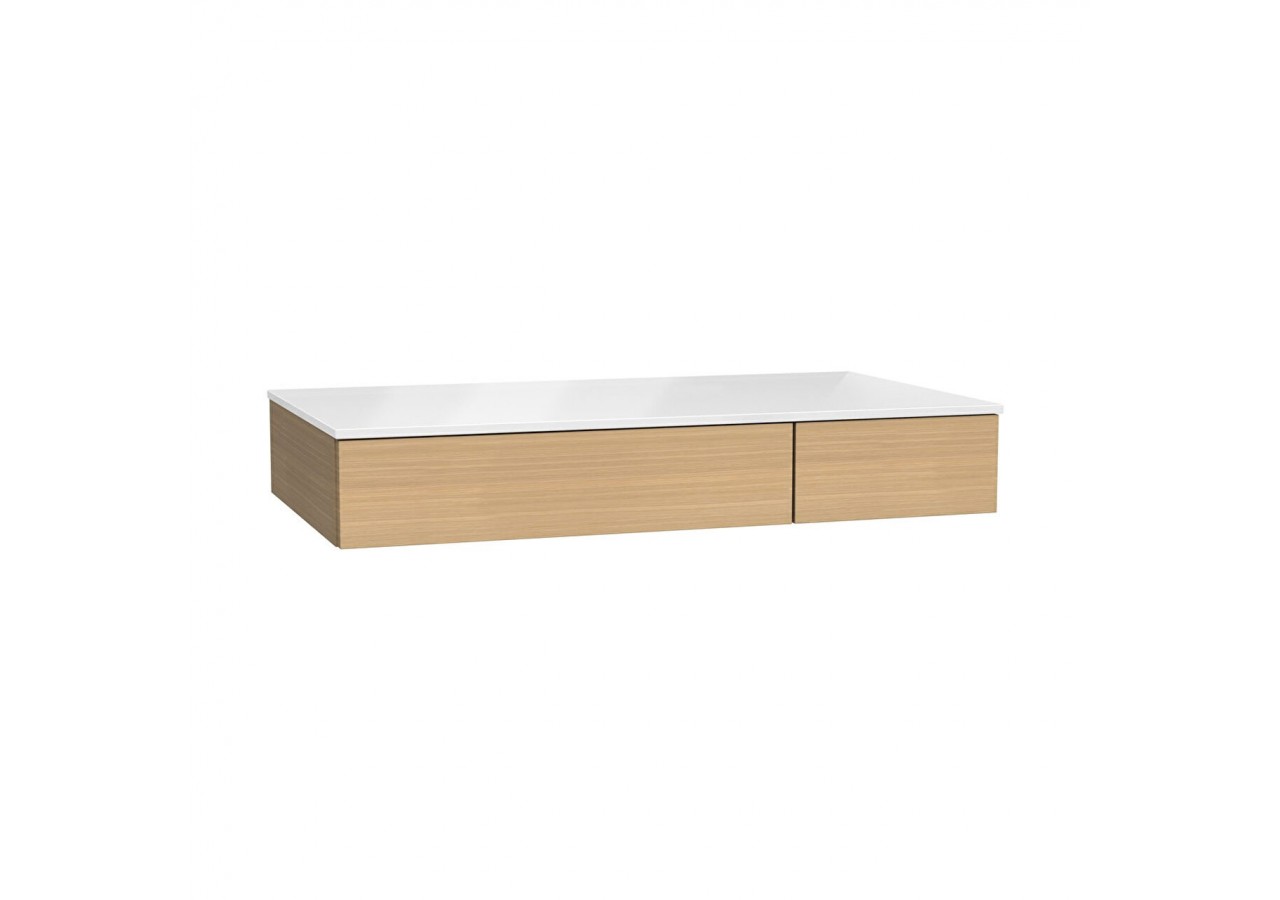 Origin module complémentaire avec tiroir, 90 cm, chêne ferrera, gauche - 65703 - Vitra