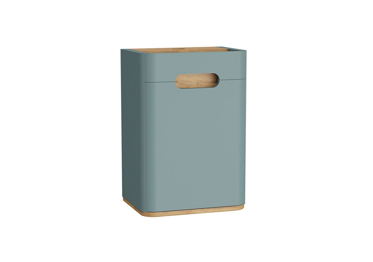 Sento armoire mi-haute,40cm, vert fjord mat, 1 porte, charnière à gauche - 65898 - Vitra