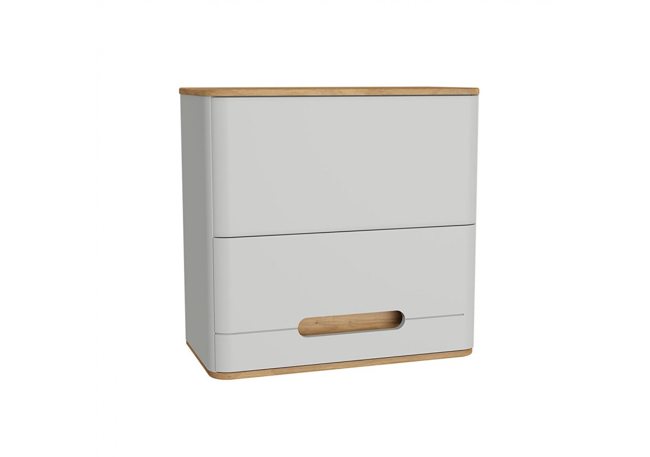 Sento module supérieur, 70 cm, gris clair mat - 66018 - Vitra