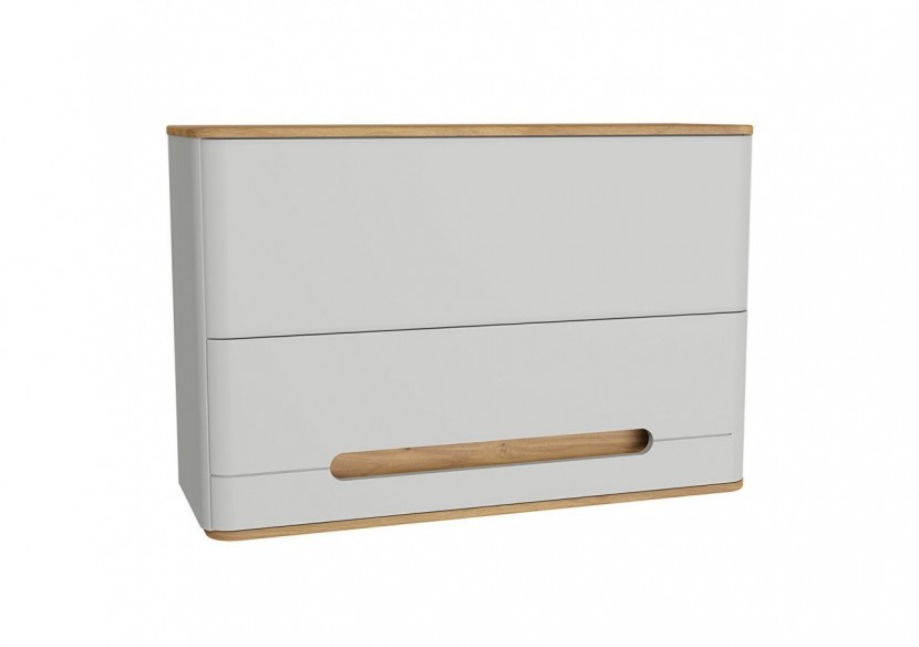 Module supérieur ultra pratique avec façade rabattable divisée. -66019-Vitra