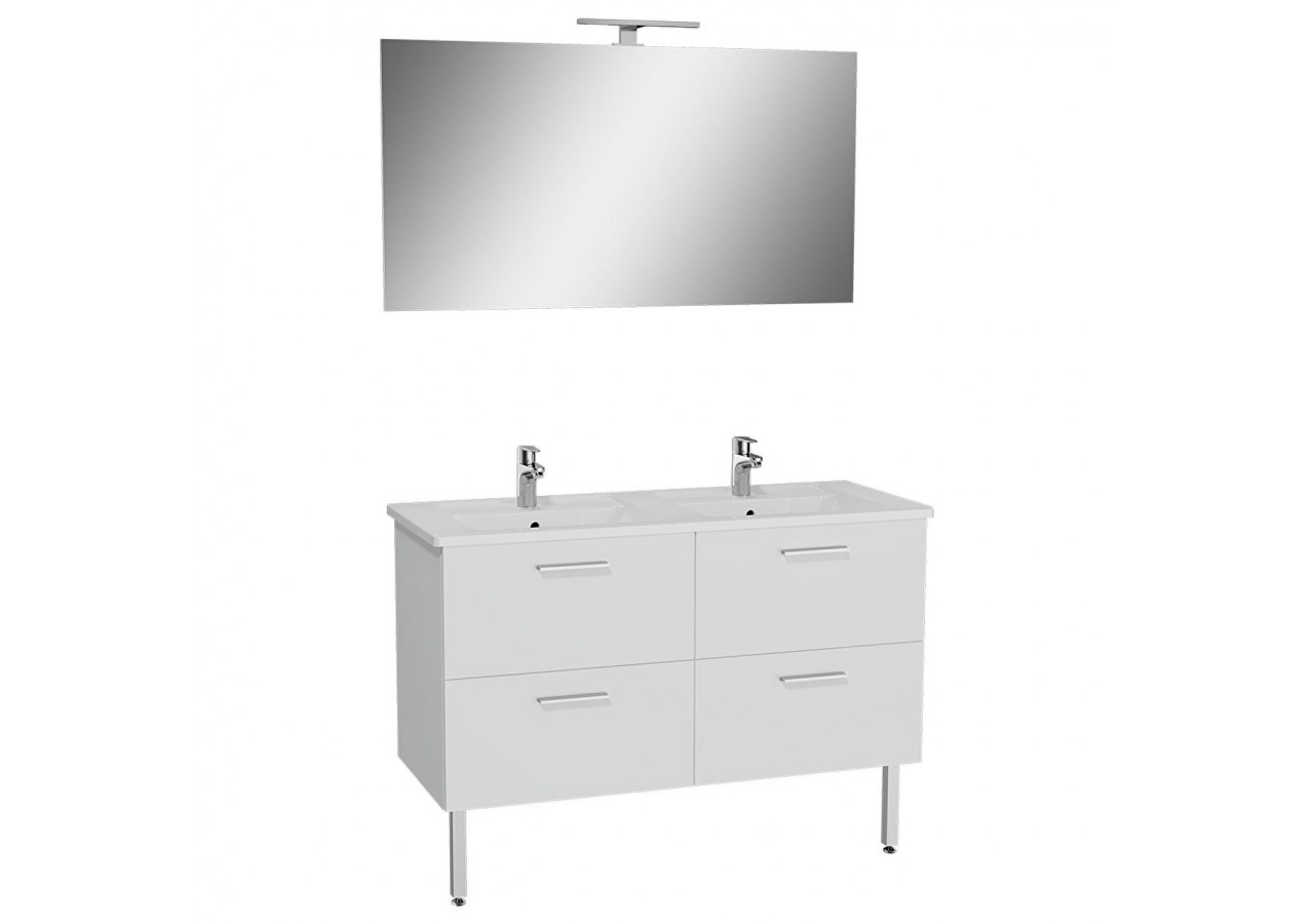 MIA set de meuble, avec 4 tiroirs, blanc, 120 cm - 66075 - Vitra