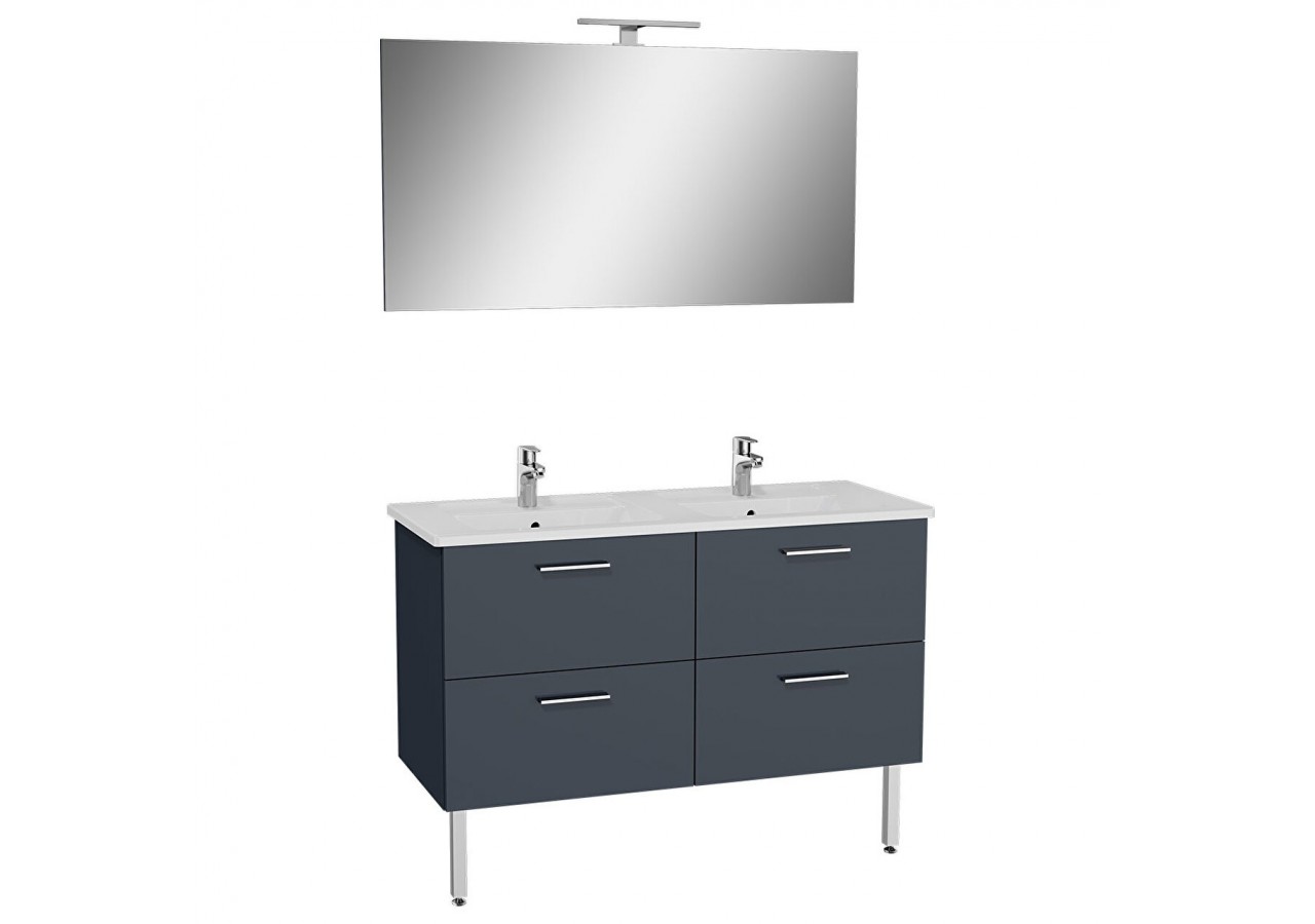 MIA set de meuble, avec 4 tiroirs, anthracite, 120 cm - 66077 - Vitra
