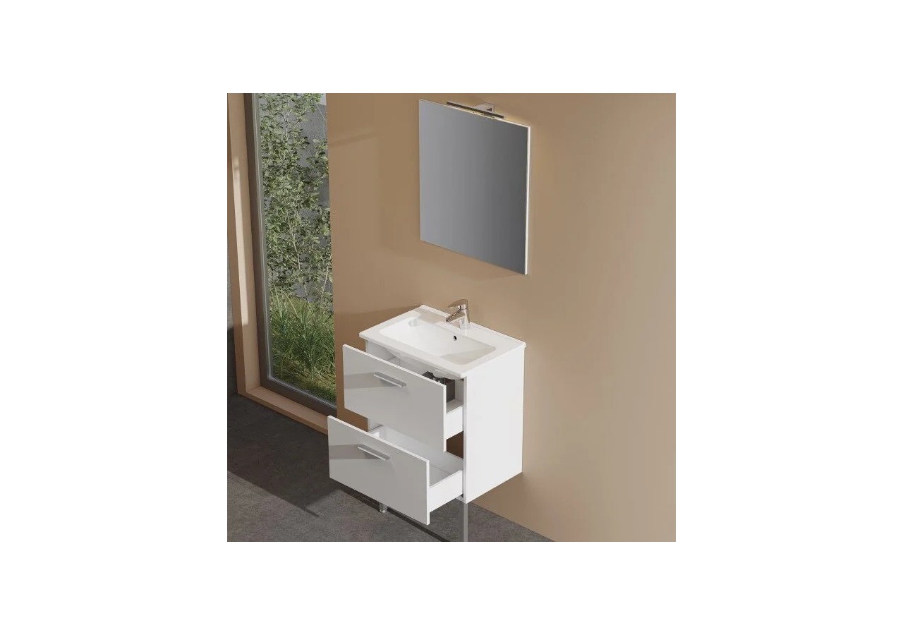 MIA set de meuble, avec 2 tiroirs, blanc, 70 cm - 66100 - Vitra