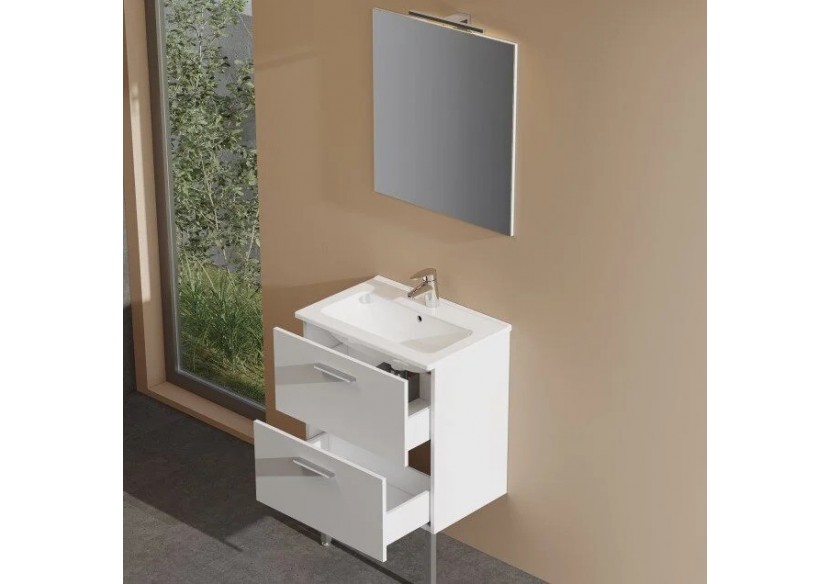 MIA set de meuble, avec 2 tiroirs, blanc, 70 cm - 66100 - Vitra MIA set de meuble, avec 2 tiroirs, blanc, 70 cm - 66100 - Vitra
