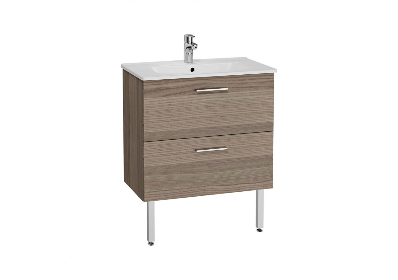 MIA set de meuble, avec 2 tiroirs, sans miroir+éclairage, cordoba, 70 cm - 66104 - Vitra