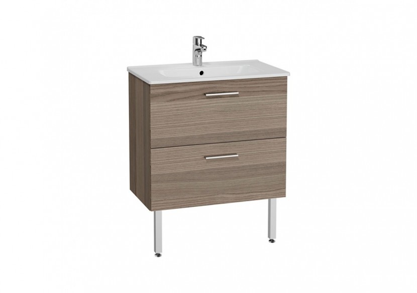 MIA set de meuble, avec 2 tiroirs, sans miroir+éclairage, cordoba, 70 cm - 66104 - Vitra MIA set de meuble, avec 2 tiroirs, sans miroir+éclairage, cordoba, 70 cm - 66104 - Vitra