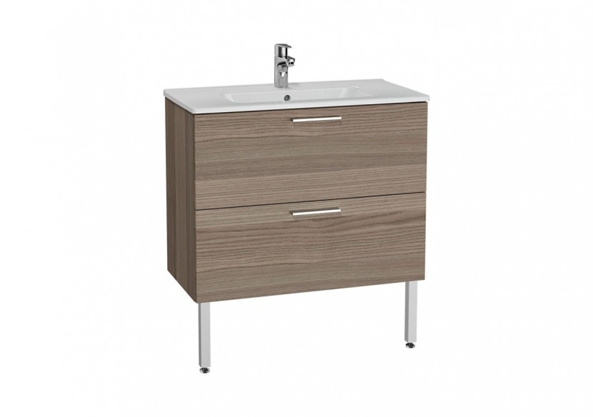 MIA set de meuble, avec 2 tiroirs, sans miroir+éclairage, cordoba, 80 cm - 66110 - Vitra MIA set de meuble, avec 2 tiroirs, sans miroir+éclairage, cordoba, 80 cm - 66110 - Vitra
