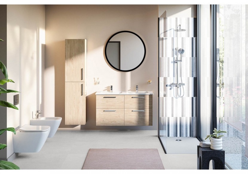 Root colonne, 40 cm, Chêne naturel - 66223 - Vitra Root colonne, 40 cm, Chêne naturel - 66223 - Vitra