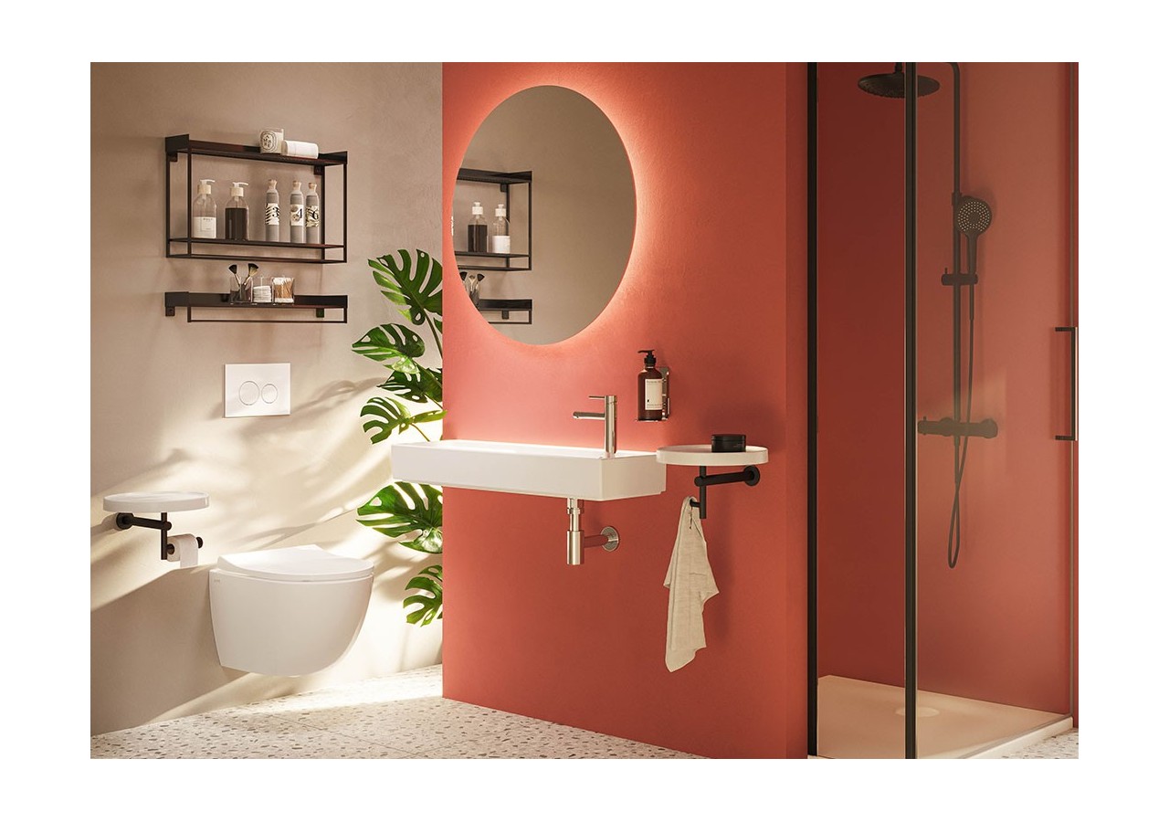 ArchiPlan Étagère, 60 cm, Métal noir - 66605 - Vitra