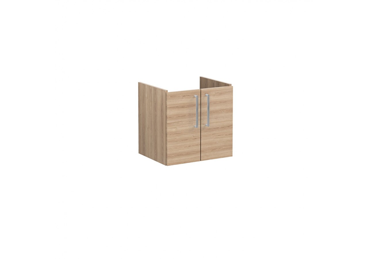 Root Meuble de lavabo, avec portes, 60 cm, Chêne naturel, sans lavabo - 67879 - Vitra