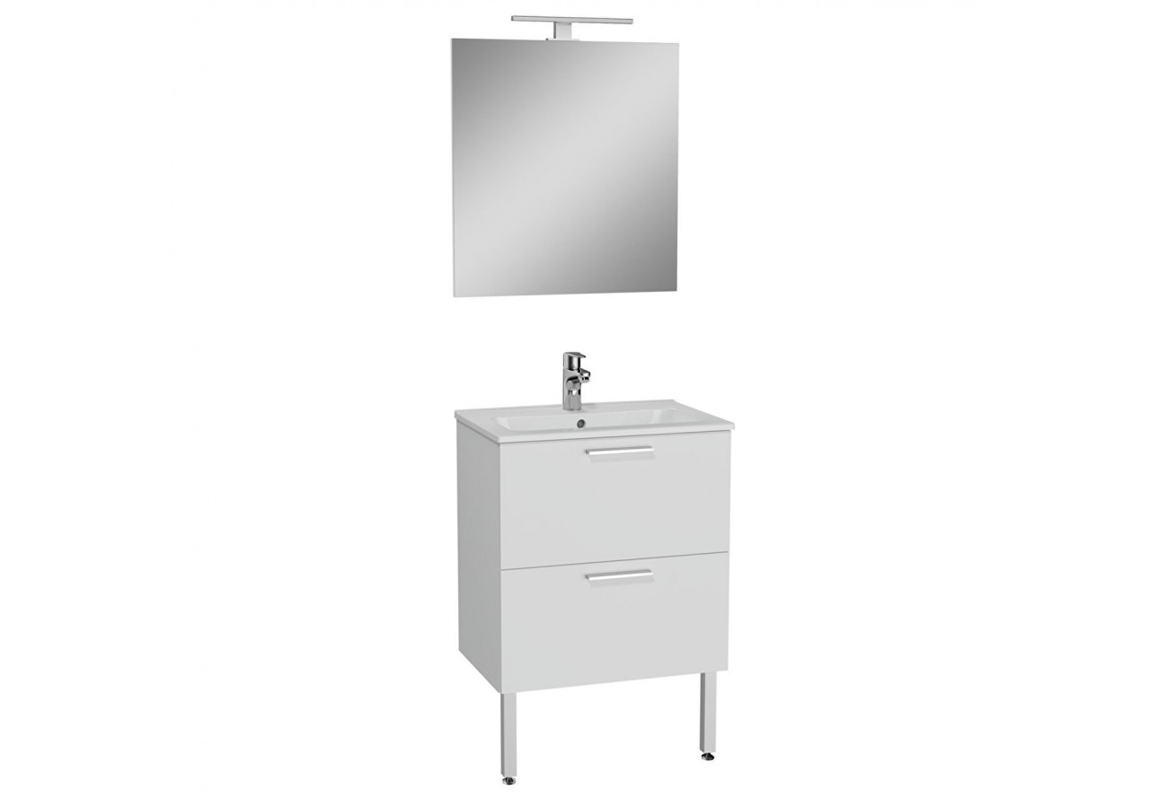 MIA set de meuble, avec 2 tiroirs, blanc, 60 cm - 75071 - Vitra