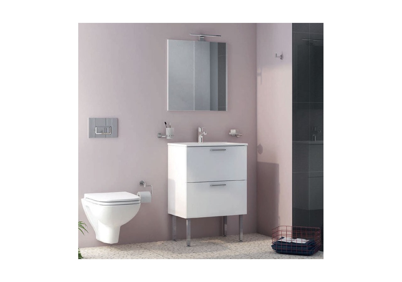 MIA set de meuble, avec 2 tiroirs, blanc, 60 cm - 75071 - Vitra